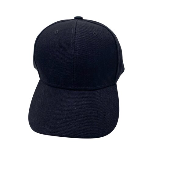 Summer Adult Baseball Cap Curved Visor Hat Black Hip Hop Hat Abustable Strap - Picture 1 of 8